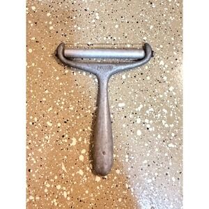 Vintage Presto Cheese Slicer Cast Aluminum Wire Cutter Silver Kitchen Tool USA